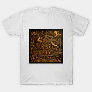 Gilded Secrets of the Pyramid T-Shirt